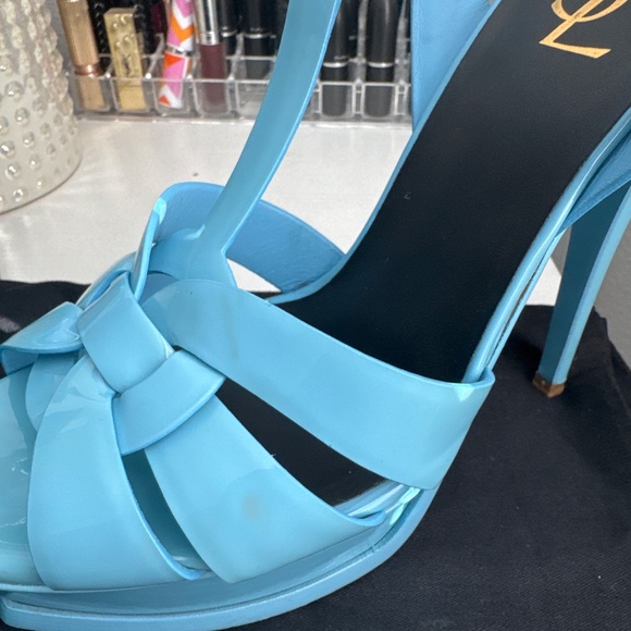 YSL Saint Laurent Tribute Platform Sandals - Picture 5 of 5